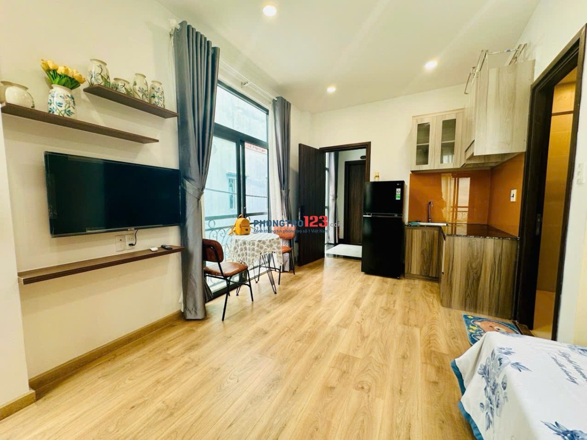 CHO THUÊ CĂN HỘ STUDIO VIEW KÍNH CHILL TẠI LÊ VĂN SỸ QUẬN 3