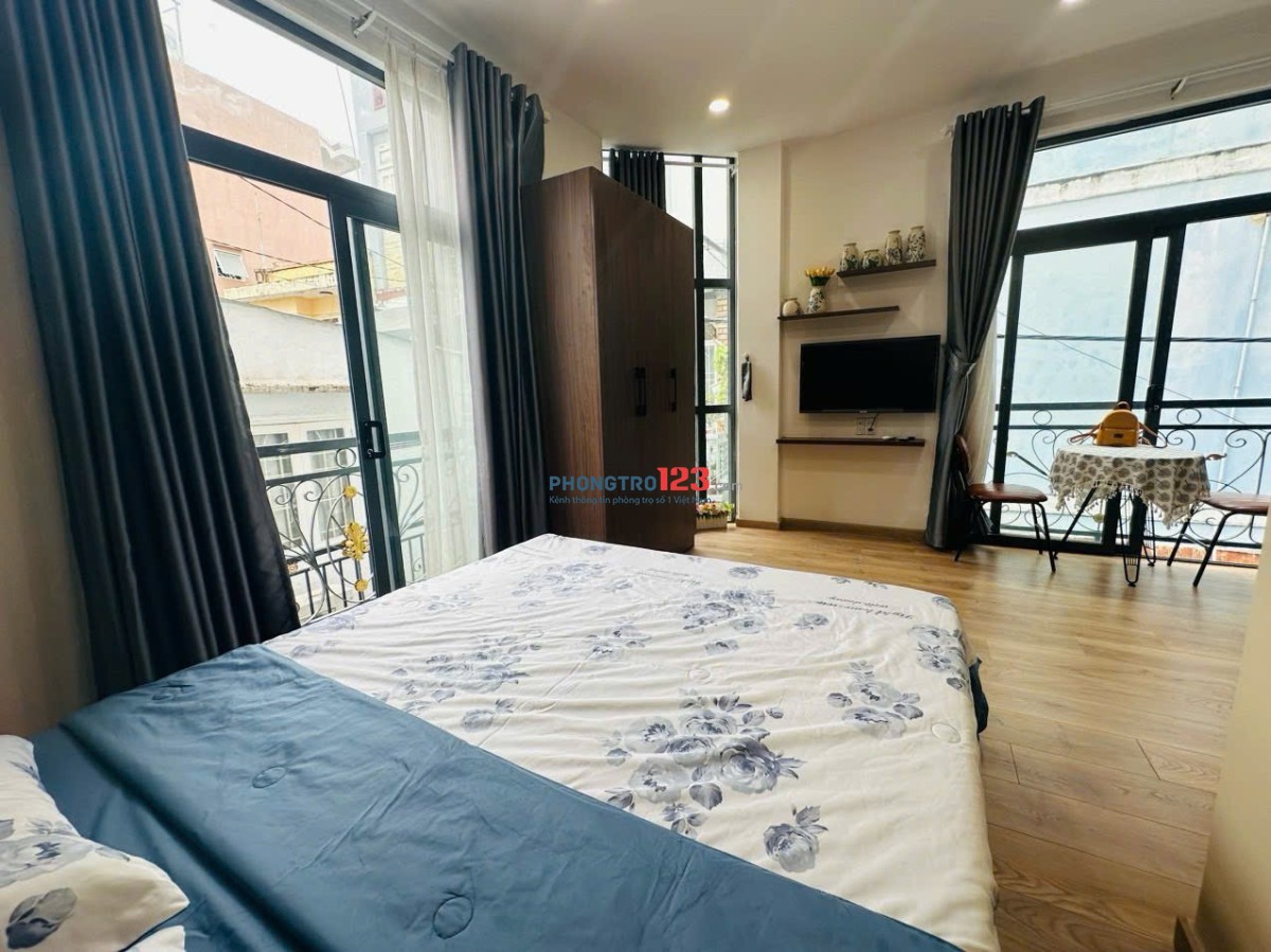 CHO THUÊ CĂN HỘ STUDIO VIEW KÍNH CHILL TẠI LÊ VĂN SỸ QUẬN 3