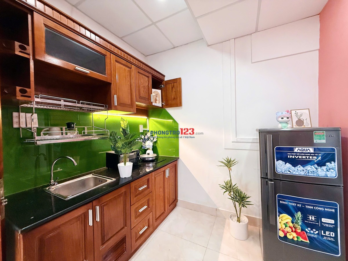 KHAI TRƯƠNG CĂN HỘ 1PN FULL NỘI THẤT CỬA SỔ LỚN Ở VẠN KIẾP - QUẬN BÌNH THẠNH NGAY CHỢ BÀ CHIỂU