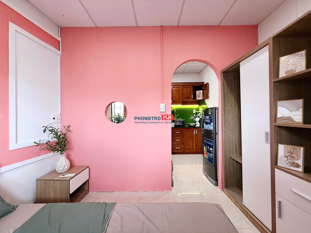 KHAI TRƯƠNG CĂN HỘ 1PN FULL NỘI THẤT CỬA SỔ LỚN Ở VẠN KIẾP - QUẬN BÌNH THẠNH NGAY CHỢ BÀ CHIỂU