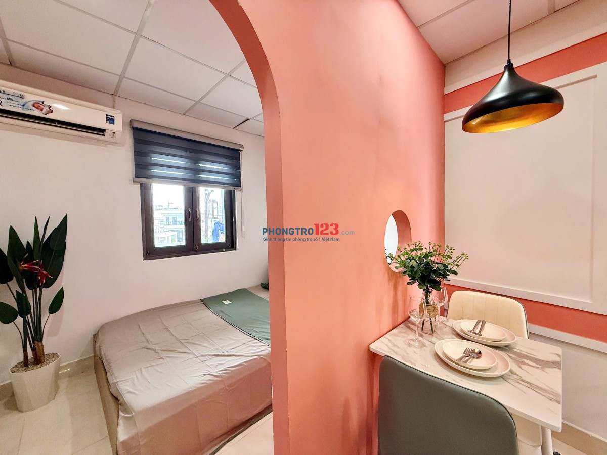 KHAI TRƯƠNG CĂN HỘ 1PN FULL NỘI THẤT CỬA SỔ LỚN Ở VẠN KIẾP - QUẬN BÌNH THẠNH NGAY CHỢ BÀ CHIỂU