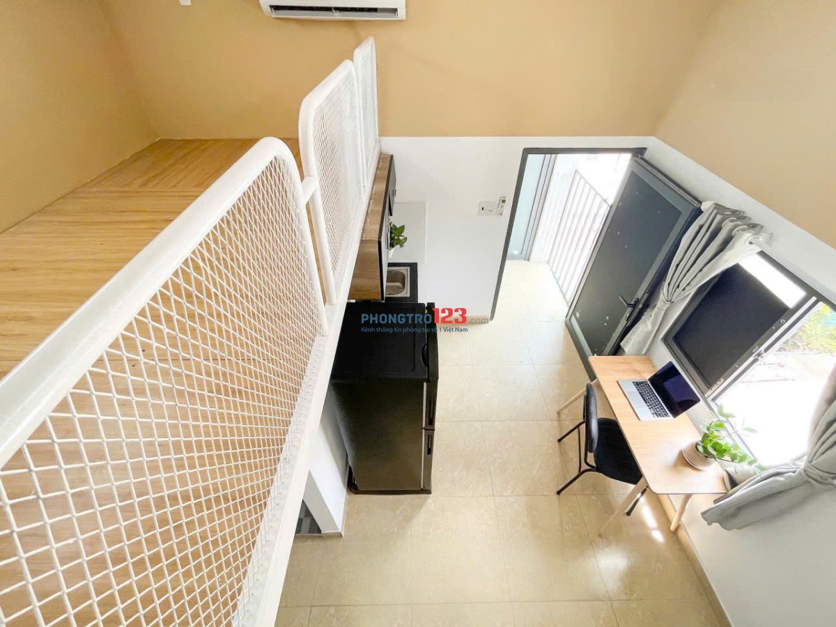 Phòng mới gác xinh giữa lòng Gò Vấp – Full nội thất - Đối diện Beta Quang Trung
