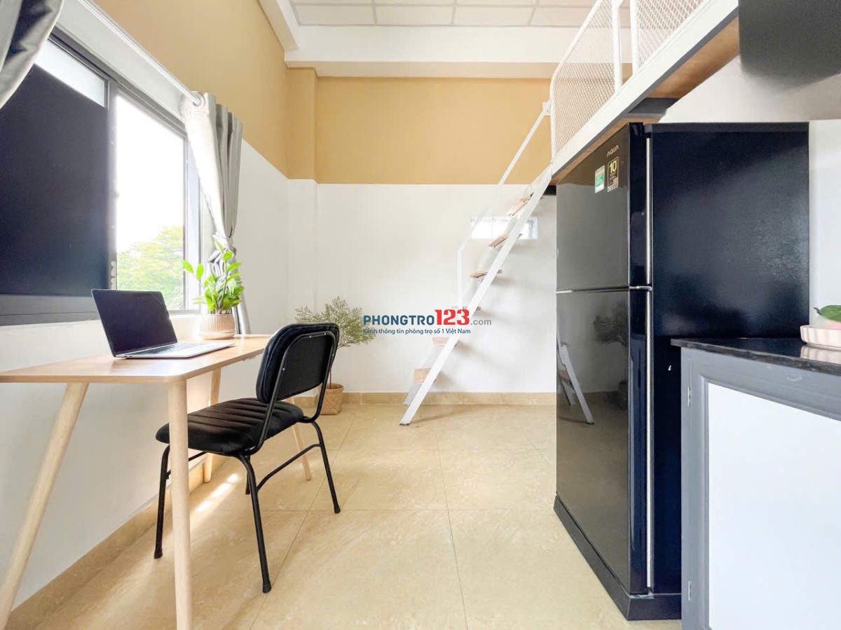 Phòng mới gác xinh giữa lòng Gò Vấp – Full nội thất - Đối diện Beta Quang Trung