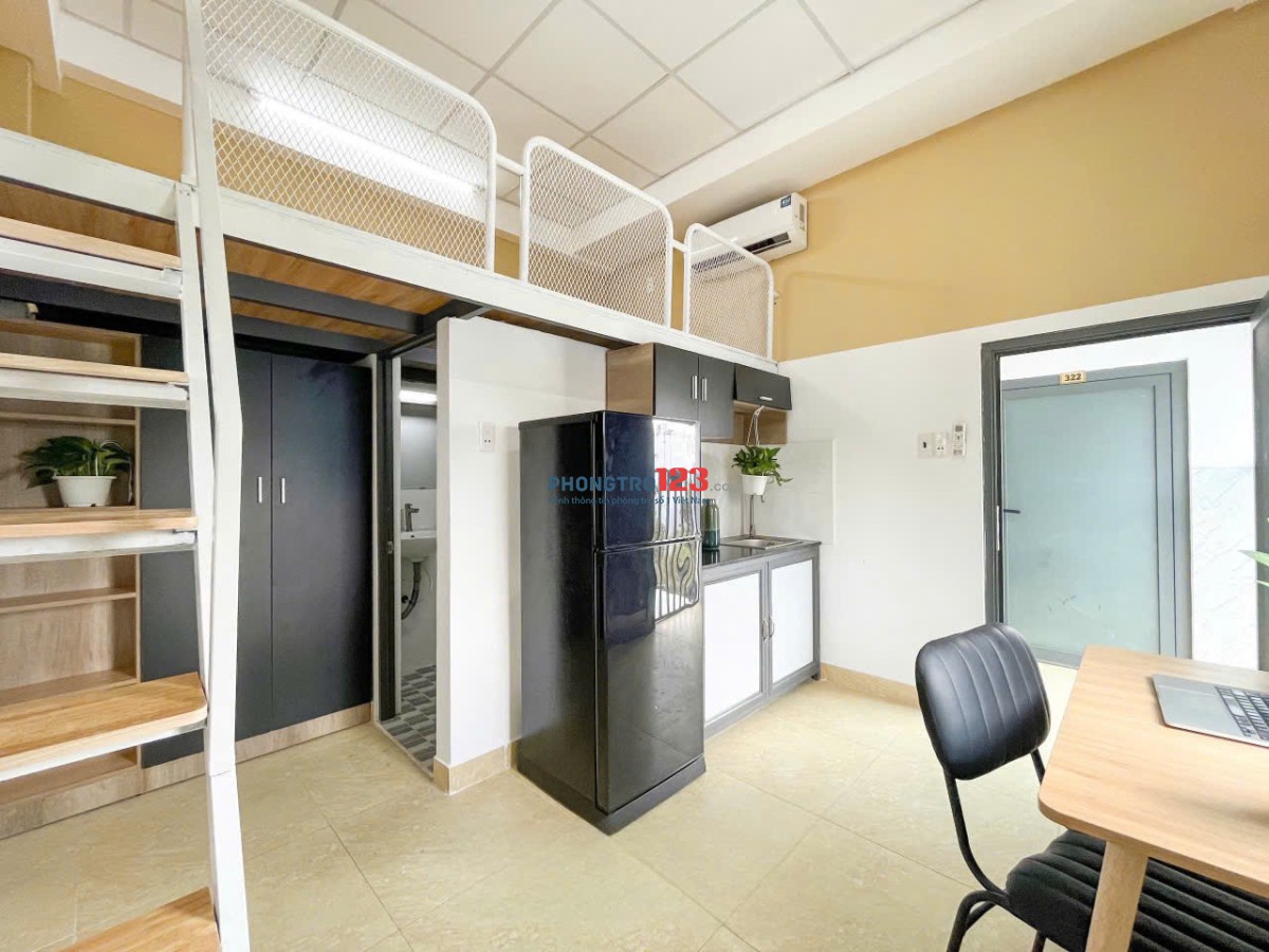 Phòng mới gác xinh giữa lòng Gò Vấp – Full nội thất - Đối diện Beta Quang Trung