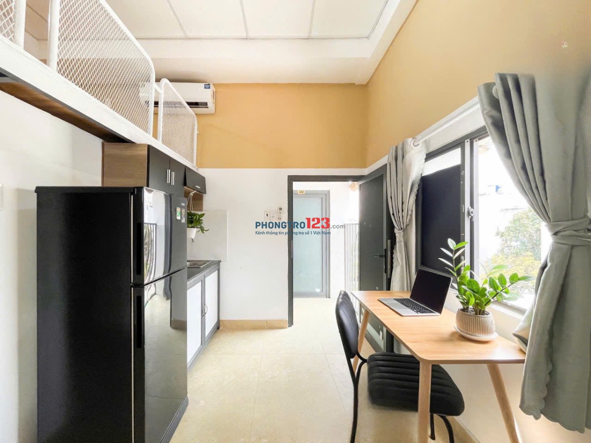 Phòng mới gác xinh giữa lòng Gò Vấp – Full nội thất - Đối diện Beta Quang Trung
