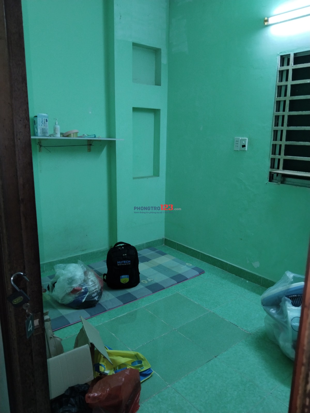 Phòng trọ sạch sẽ thoáng mát cho thuê tại 493/79/12 Đường Cách Mạng Tháng Tám, Phường 13, Quận 10