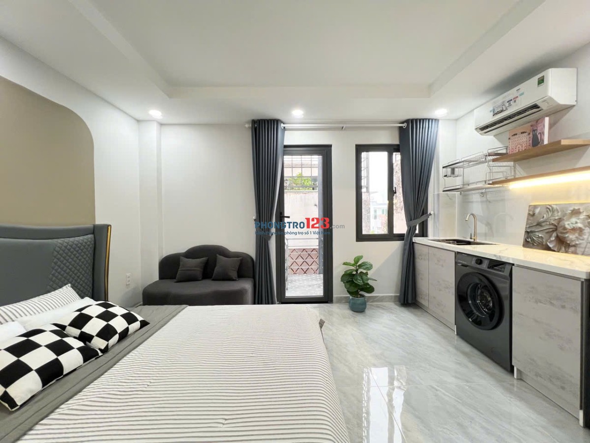 CĂN HỘ 1 PHÒNG NGỦ BAN CÔNG RỘNG 40M2 QUẬN 7 , GẦN TDTU,RMIT, LOTTE Q7