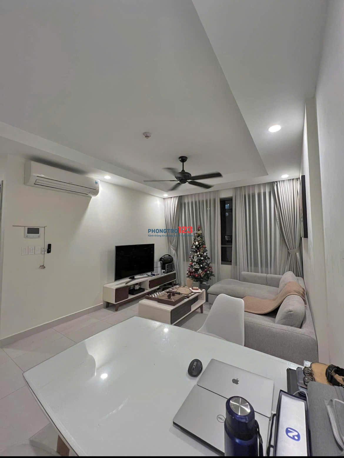 C/c Carillon 5, Tân Phú căn 77m2, 2PN, 2WC, Nội thất, Căn góc, 10tr/th