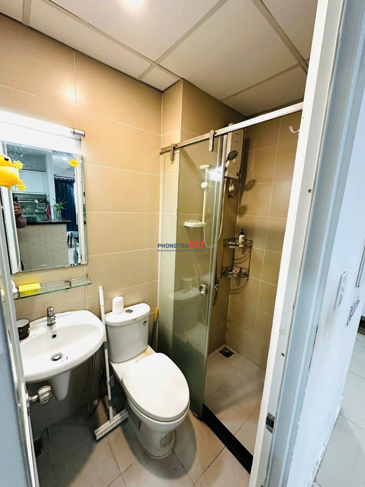 Carillon 2, Hòa Thạnh,Tân Phú 2PN, 2WC Nội thất mới, 10tr/th.