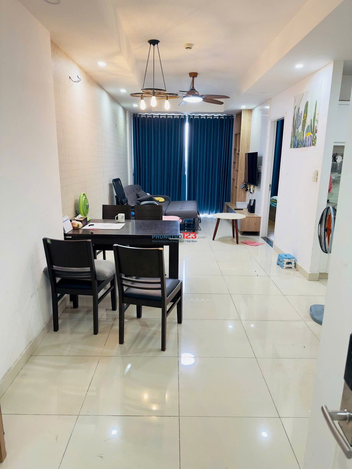 Carillon 2, Hòa Thạnh,Tân Phú 2PN, 2WC Nội thất mới, 10tr/th.