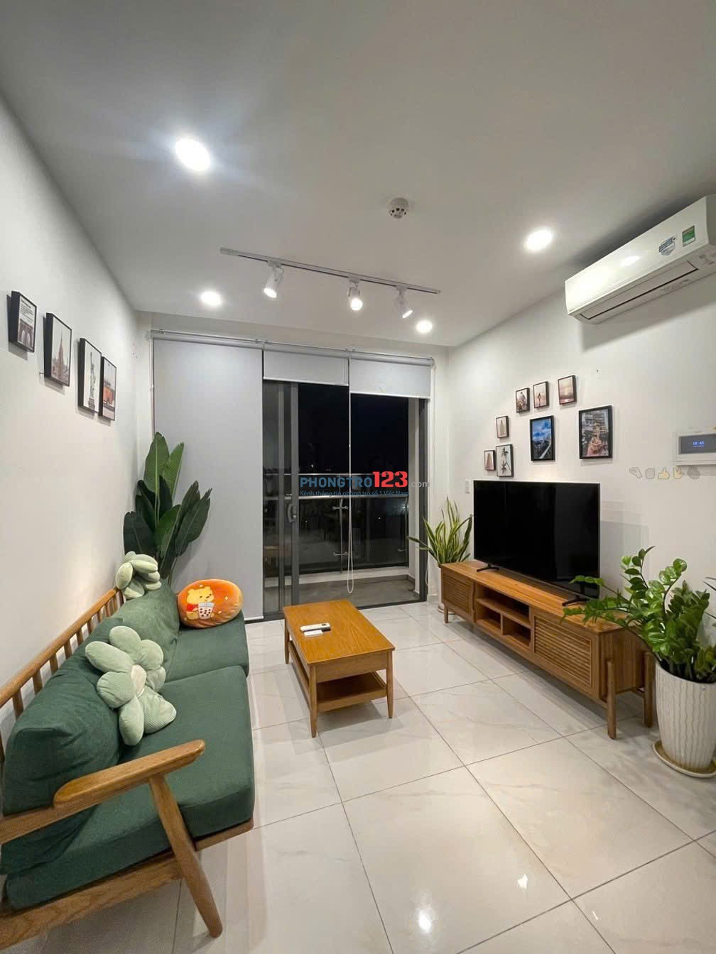 Chung cư IDICO, Luỹ Bán Bích, TP: 74m2, 2p ngủ, NTCB, 10triệu