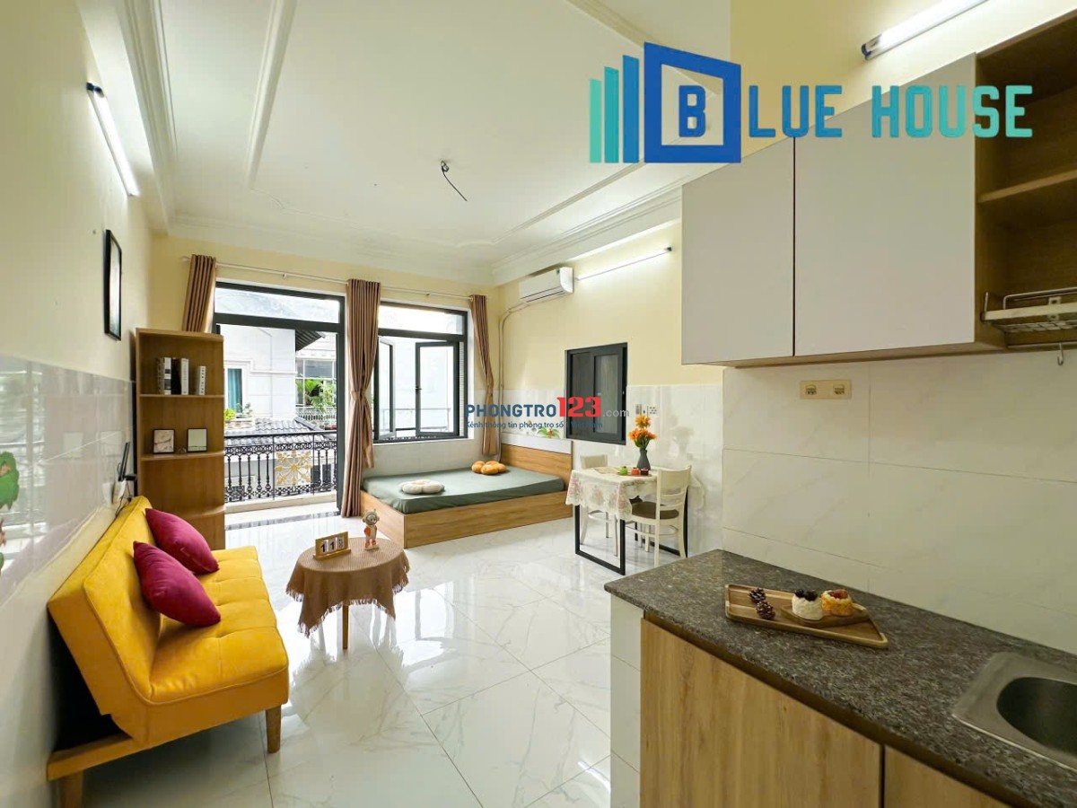 Cho Thuê Căn Hộ Studio – Ban Công Thoáng, Full Nội Thất, Có Thang Máy – Gần Sân Bay Tân Sơn Nhất