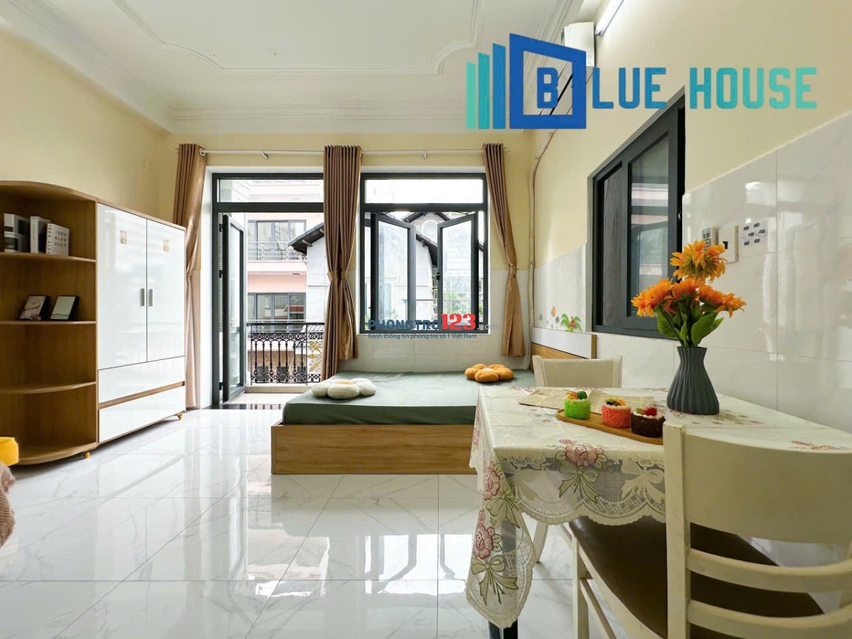 Cho Thuê Căn Hộ Studio – Ban Công Thoáng, Full Nội Thất, Có Thang Máy – Gần Sân Bay Tân Sơn Nhất