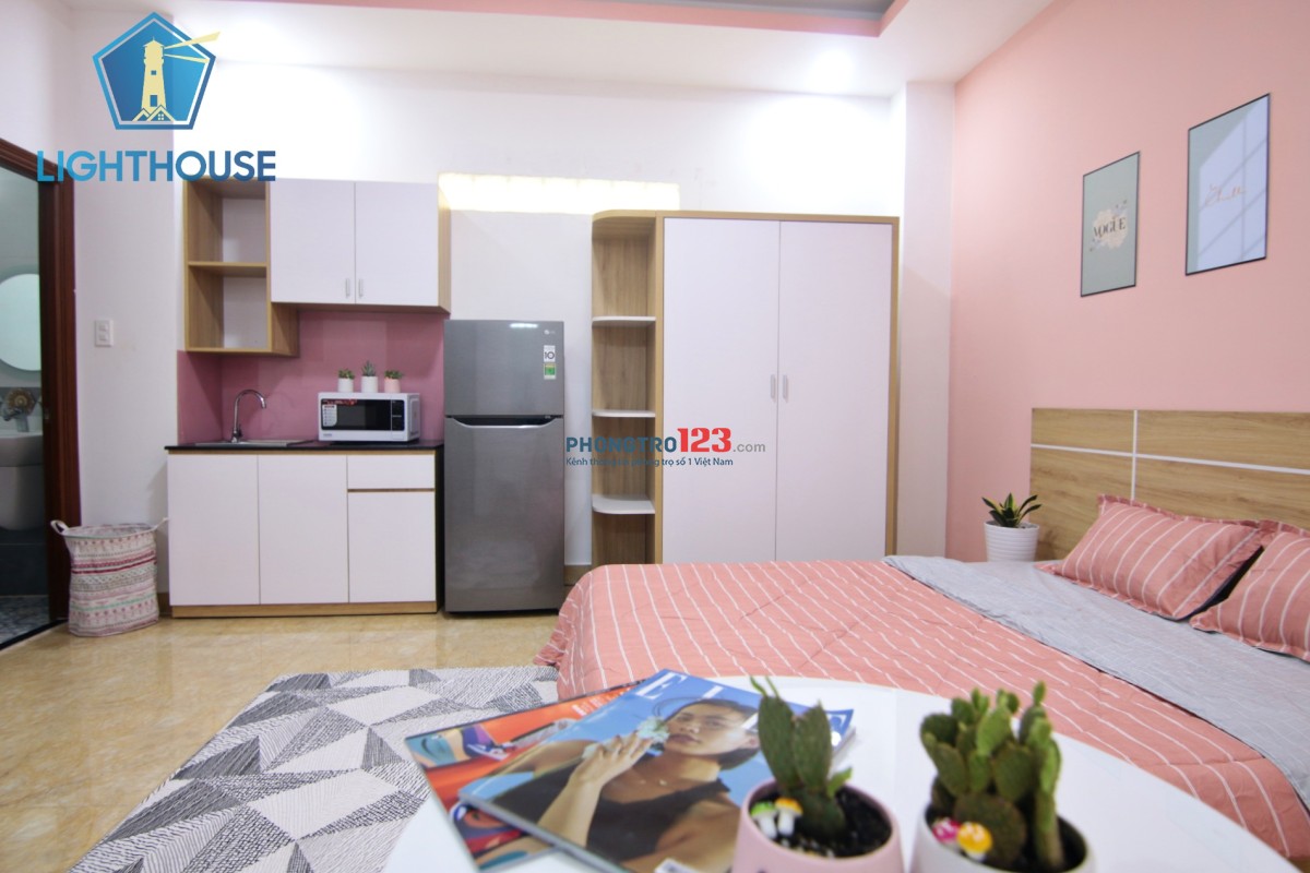 CĂN HỘ STUDIO FULL NỘI THẤT SÁT ĐH KINH TẾ, HUFLIT, NTĐ PHÚ THỌ QUẬN 10