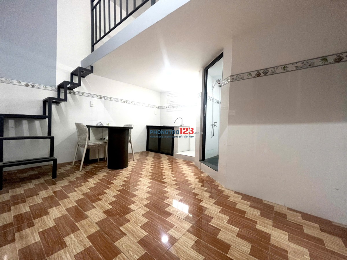 PHÒNG TRỌ NGAY CÁT LÁI – GÁC CAO THOÁNG MÁT – FULL NỘI THẤT