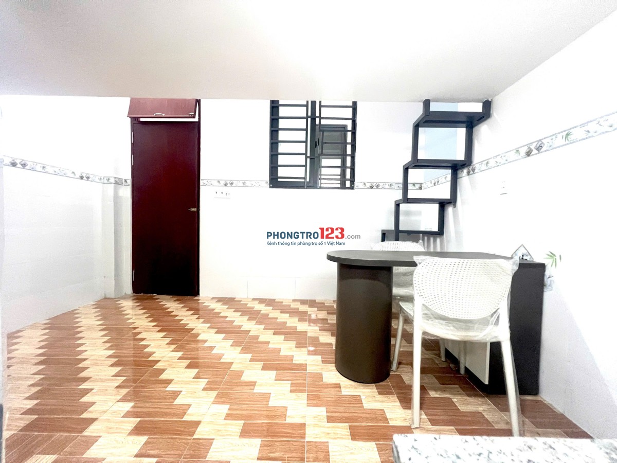 PHÒNG TRỌ NGAY CÁT LÁI – GÁC CAO THOÁNG MÁT – FULL NỘI THẤT