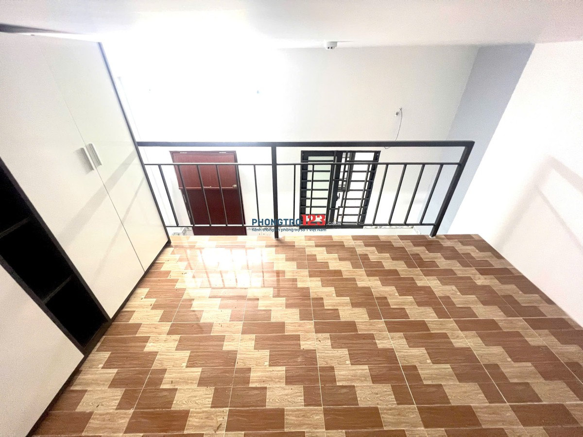 PHÒNG TRỌ NGAY CÁT LÁI – GÁC CAO THOÁNG MÁT – FULL NỘI THẤT