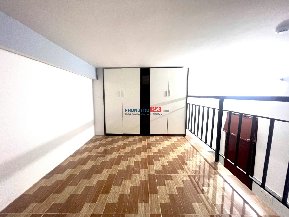 PHÒNG TRỌ NGAY CÁT LÁI – GÁC CAO THOÁNG MÁT – FULL NỘI THẤT