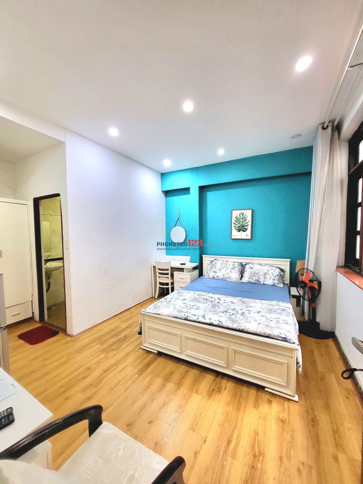 Phòng cho thuê phòng trọ cạnh Cầu Ba Son, Quận 1 – Full nội thất