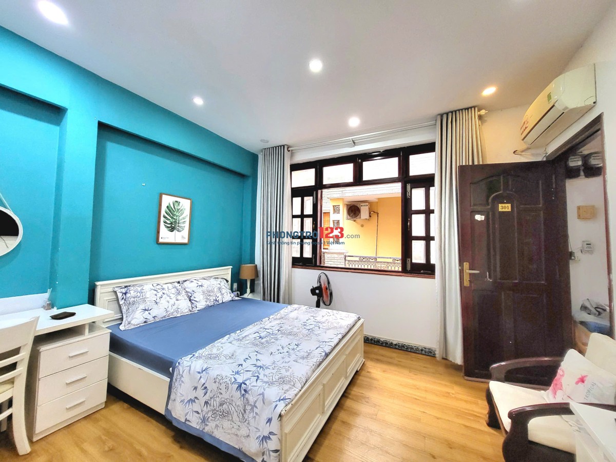 Phòng cho thuê phòng trọ cạnh Cầu Ba Son, Quận 1 – Full nội thất