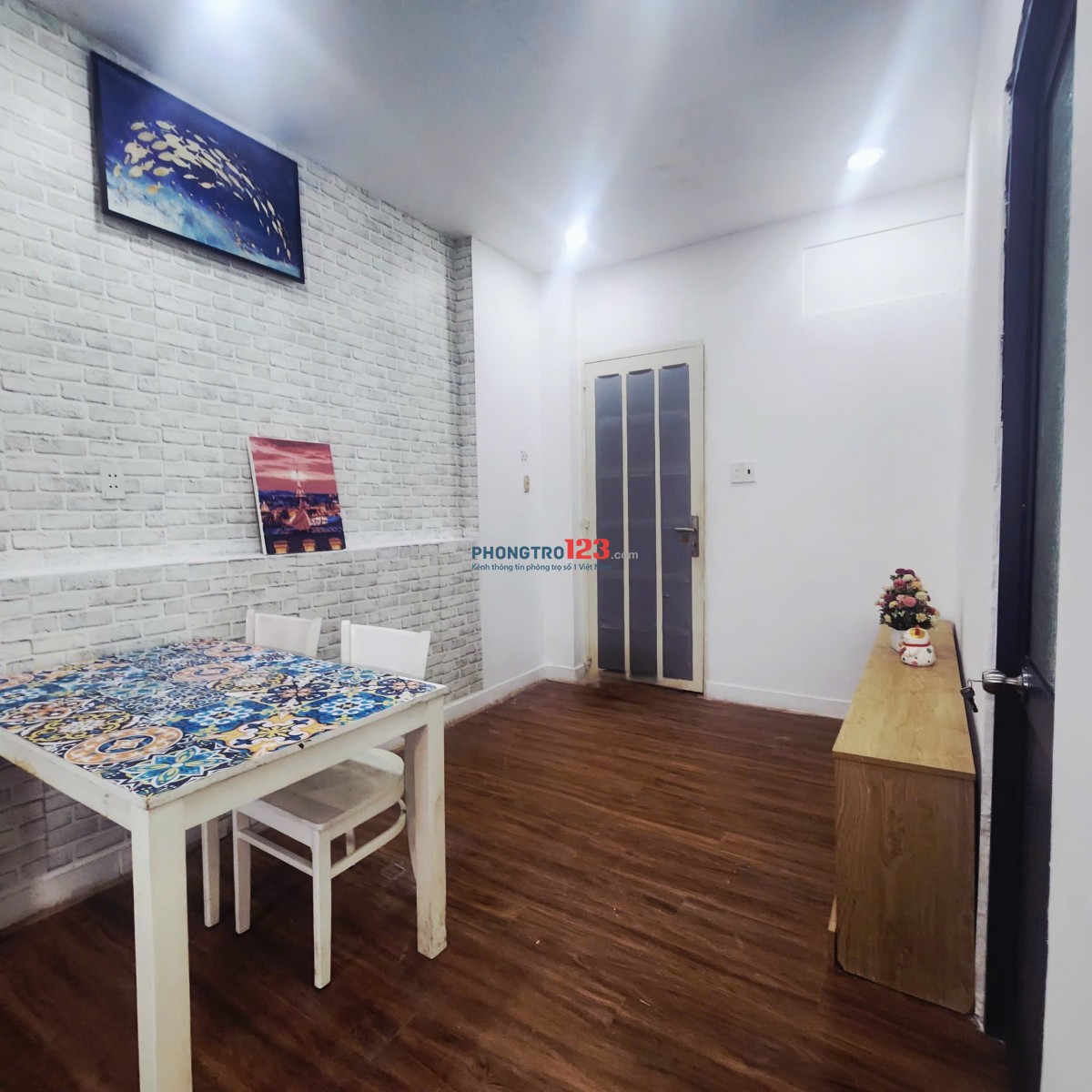 Căn hộ 1PN đầy đủ nội thất, gần Sân bay