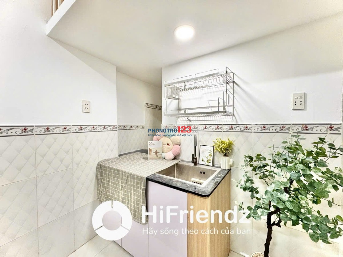  Căn hộ có gác full nội thất siêu xinh tại Trần Tấn, Tân Phú – không gian rộng rãi, thoáng mát