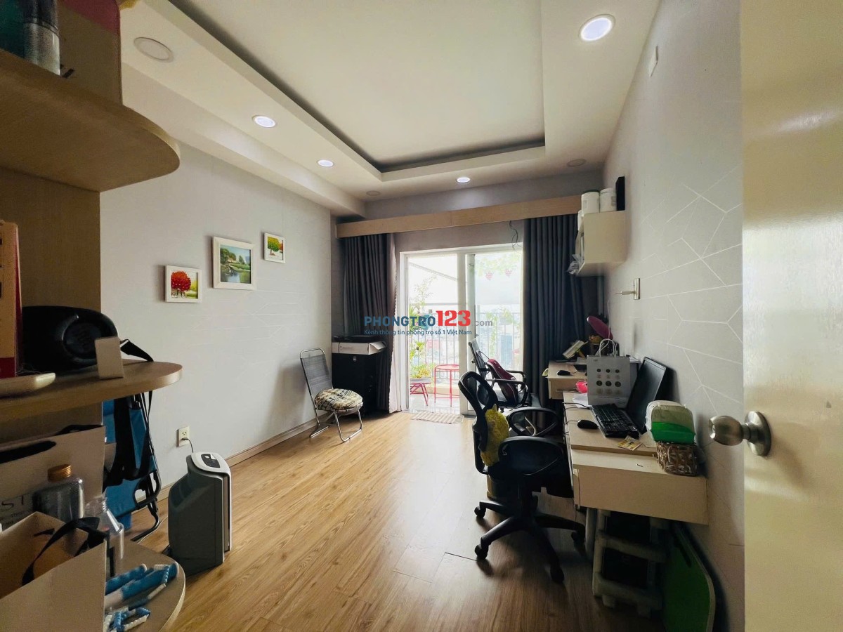 C/c Screc, Q3, Trường Sa, 78m2, 2PN, Tolet, Nội thất đủ, 13tr/th.