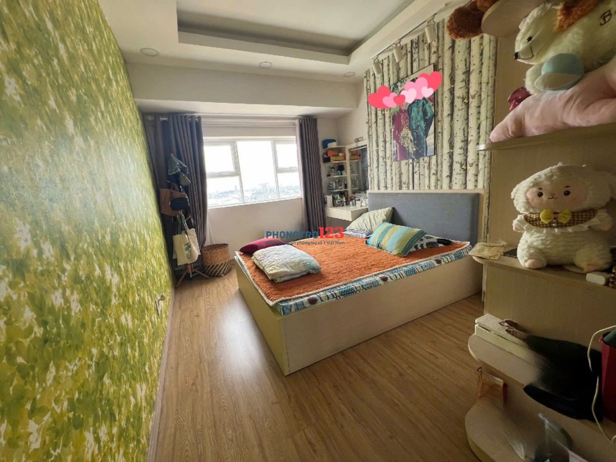 C/c Screc, Q3, Trường Sa, 78m2, 2PN, Tolet, Nội thất đủ, 13tr/th.