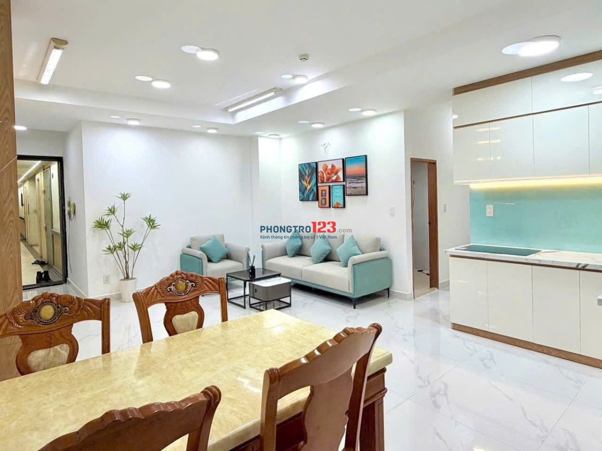 Carillon 2,Hòa Thạnh,Tân Phú 2p ngủ,2wc, Nội thất mới, 10tr/tháng.