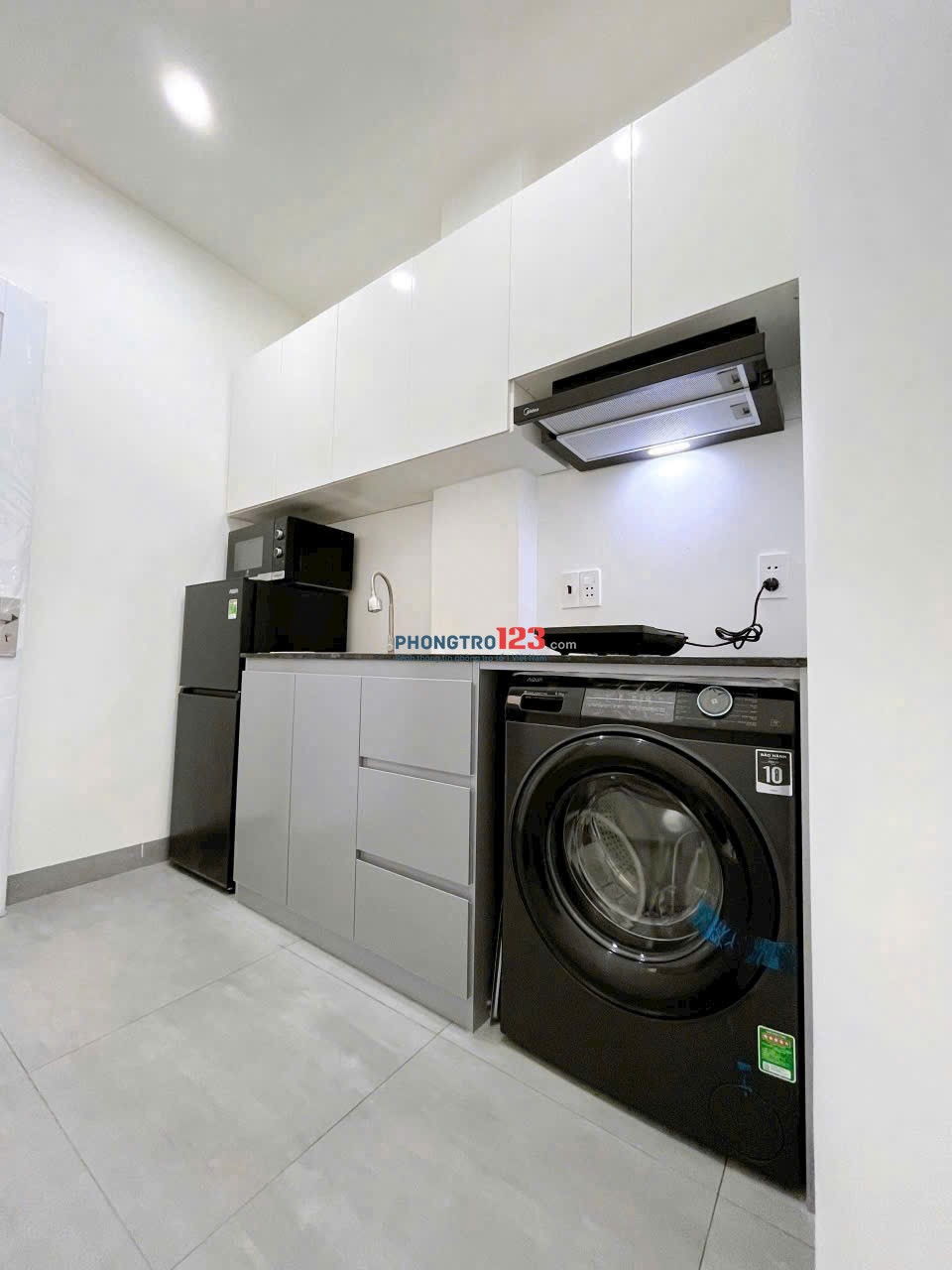 Căn hộ 28m2 2 phòng ngủ 1 phòng bếp đầy đủ nội thất mới 100% giá chỉ 4tr5