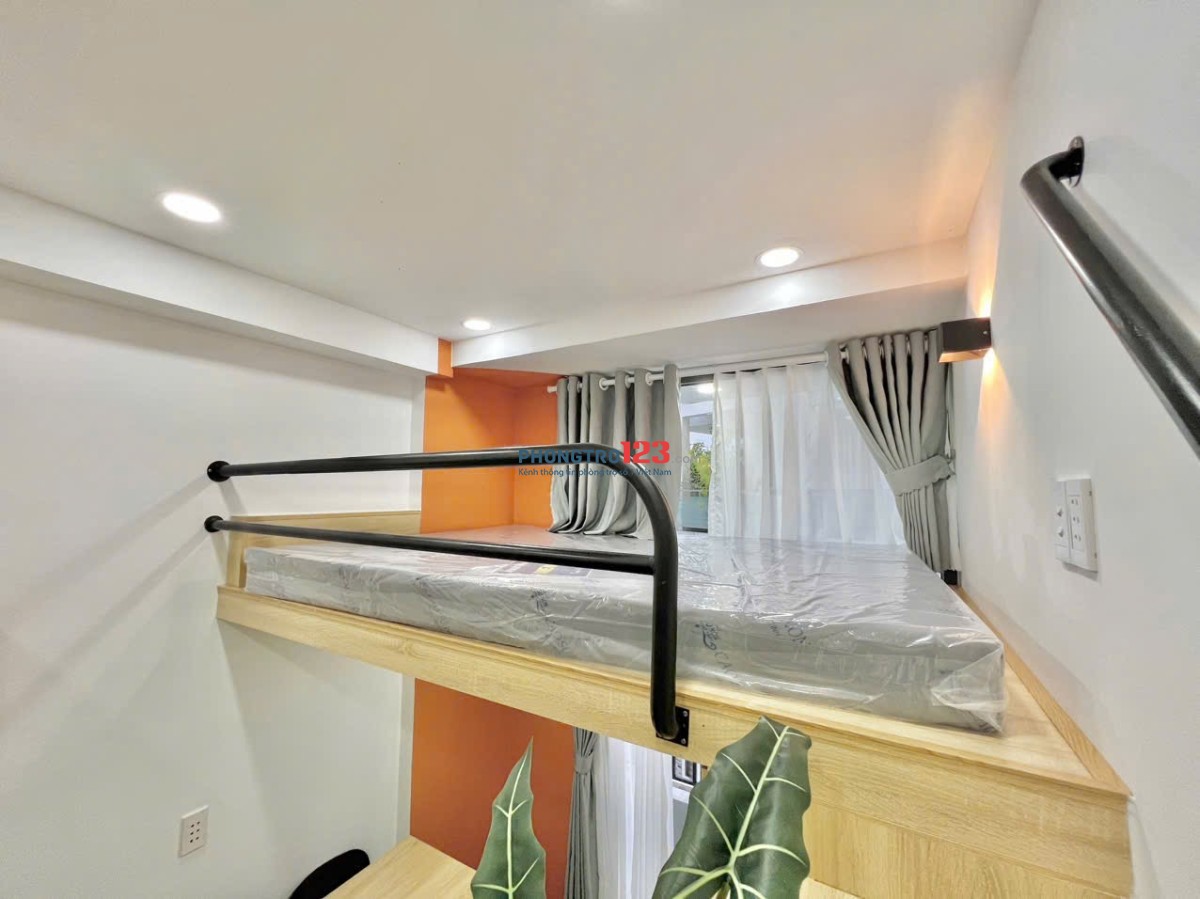 CHO THUÊ PHÒNG DUPLEX BAN CÔNG CÓ MÁY GIẶT RIÊNG TẠI THỐNG NHẤT GÒ VẤP