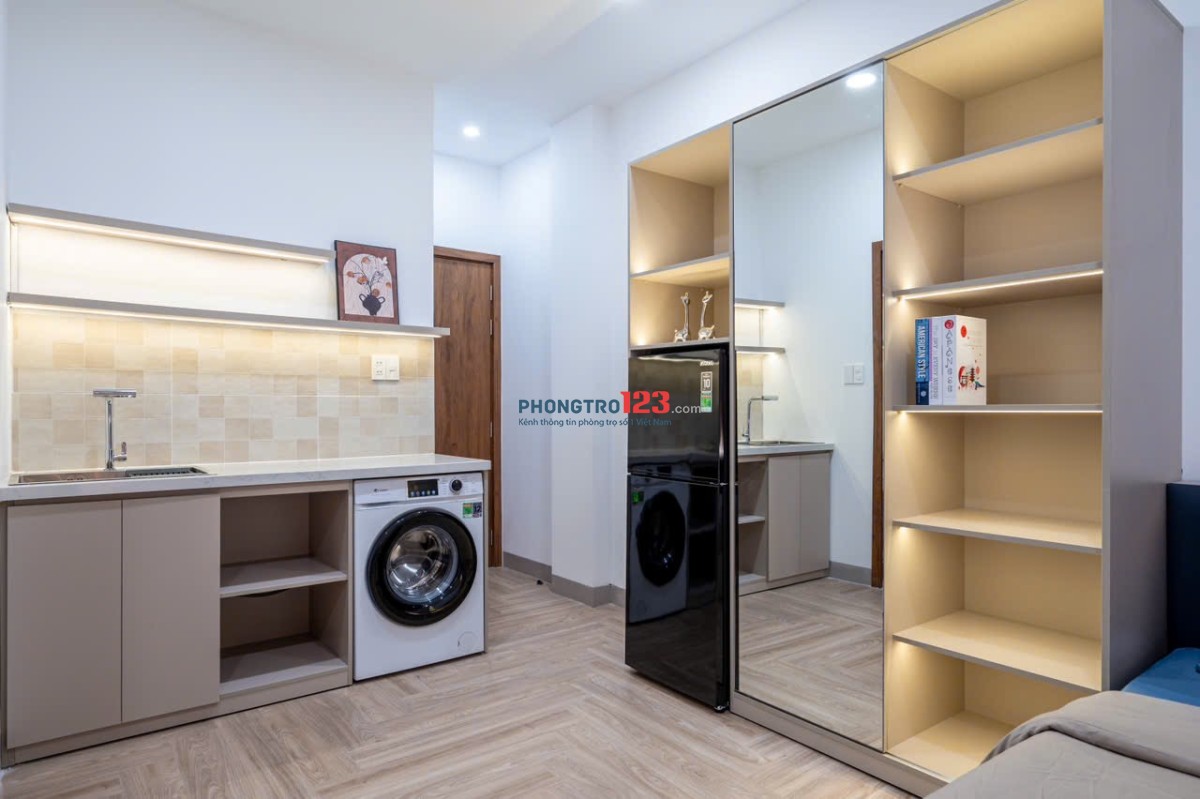 Căn 1 Phòng Ngủ Thiết Kế Hiện Đại – Cửa Sổ Lớn, Full Nội Thất – Đường Út Tịch, Quận Tân Bình