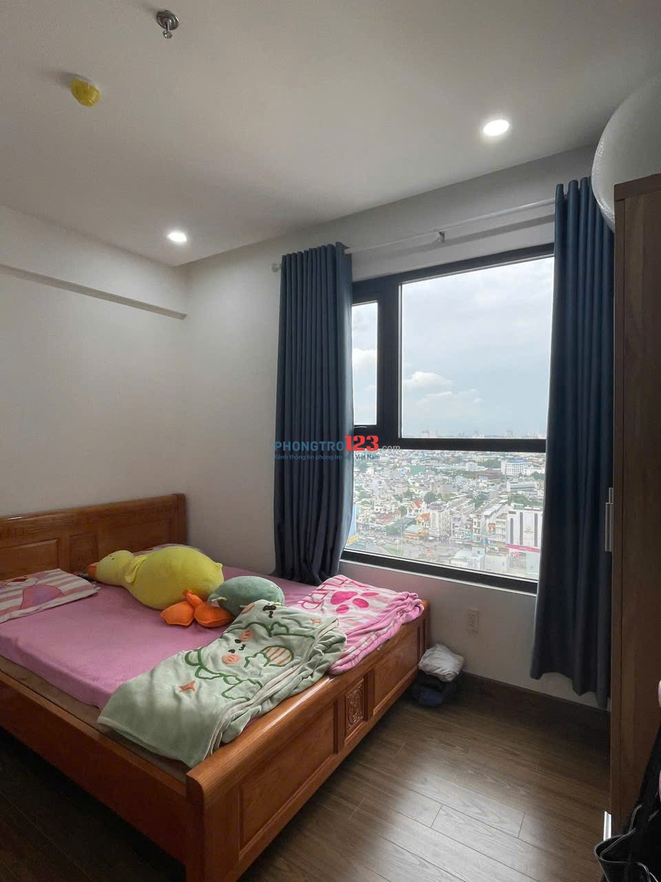 Chung cư IDICO, Luỹ Bán Bích, TP: 74m2, 2p ngủ, NTCB, 10tr/th