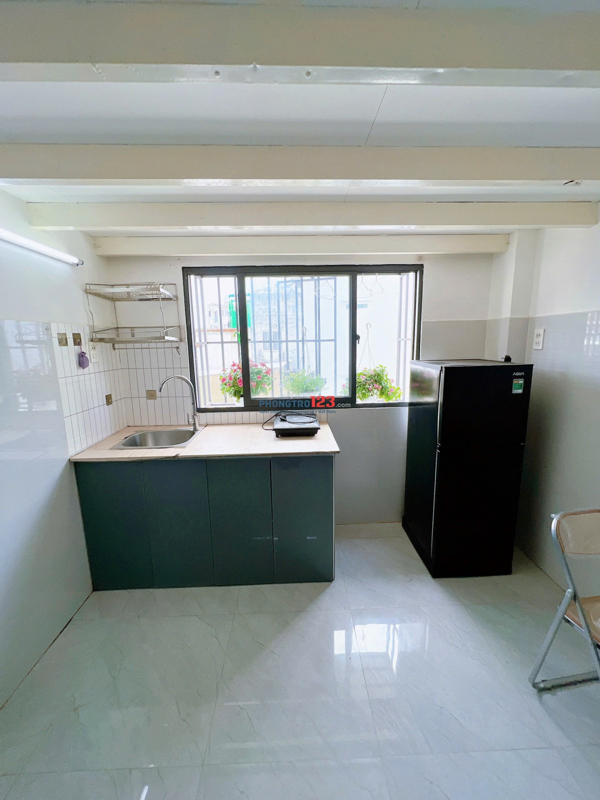 KHAI TRƯƠNG PHÒNG CÓ GÁC 45m2 CỬA SỔ THOÁNG SÁNG Ở THÍCH QUẢNG ĐỨC, QUẬN PHÚ NHUẬN GẦN Q3,Q1