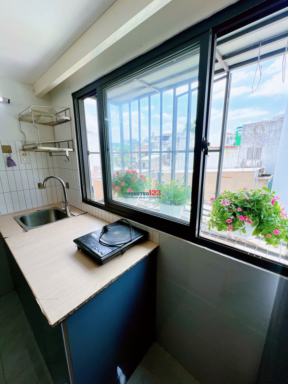 KHAI TRƯƠNG PHÒNG CÓ GÁC 45m2 CỬA SỔ THOÁNG SÁNG Ở THÍCH QUẢNG ĐỨC, QUẬN PHÚ NHUẬN GẦN Q3,Q1