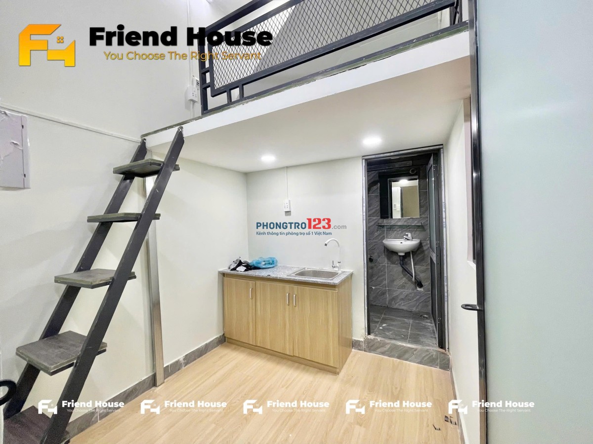 PHÒNG MỚI XÂY GIÁ RẺ NGAY CÔNG VIÊN LÀNG HOA