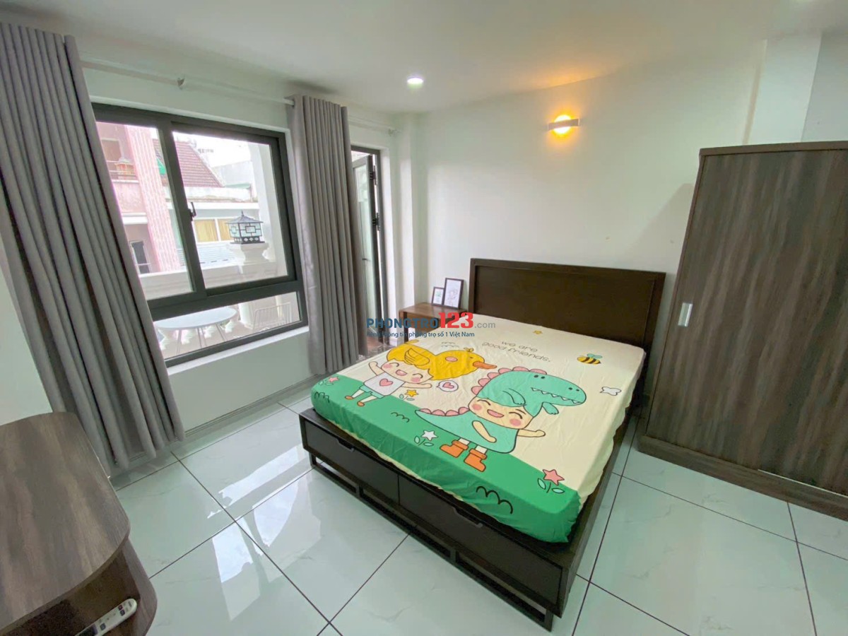 PHÒNG TRỌ FULL NỘI THẤT BAN CÔNG RỘNG NGUYỄN VĂN ĐẬU,PHÚ NHUẬN