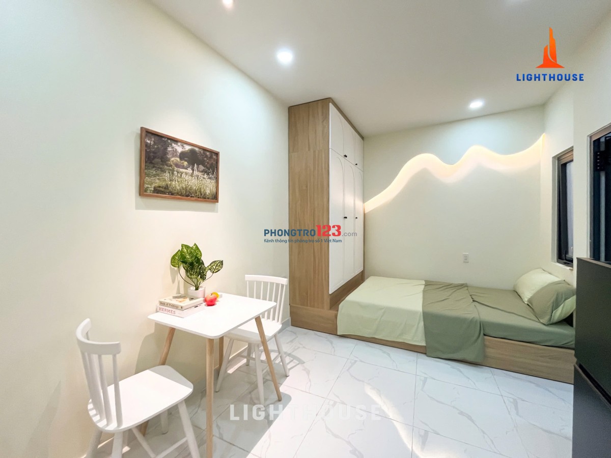 STUDIO FULL NỘI THẤT , GẦN NTĐ PHÚ THỌ - MỚI KHAI TRƯƠNG MỚI 1000%