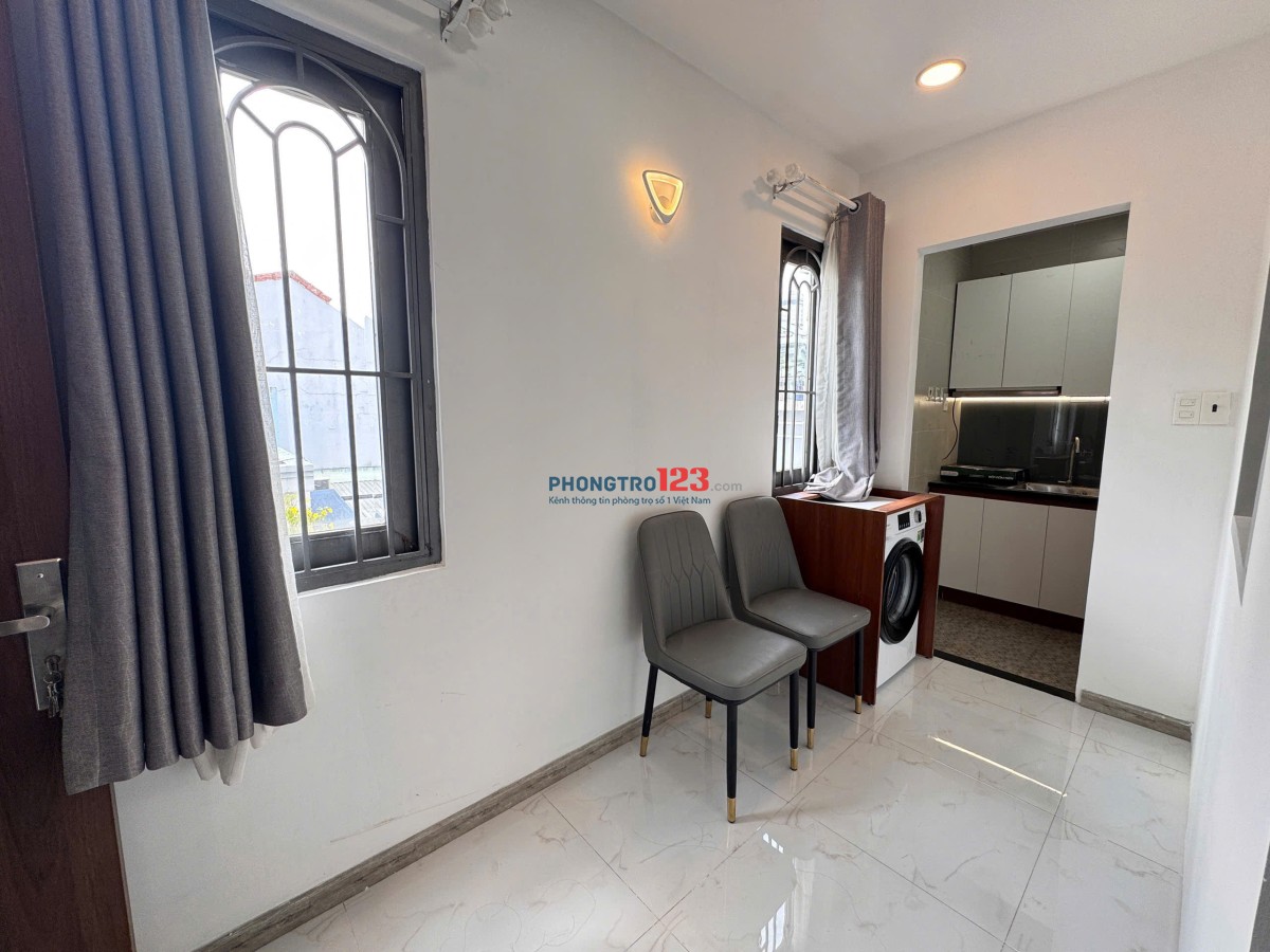 KHAI TRƯƠNG CĂN HỘ FULL NỘI THẤT MÁY GIẶT RIÊNG Ở NGUYỄN VĂN ĐẬU BÌNH THẠNH NGAY GẦN PHÚ NHUẬN,Q3 .