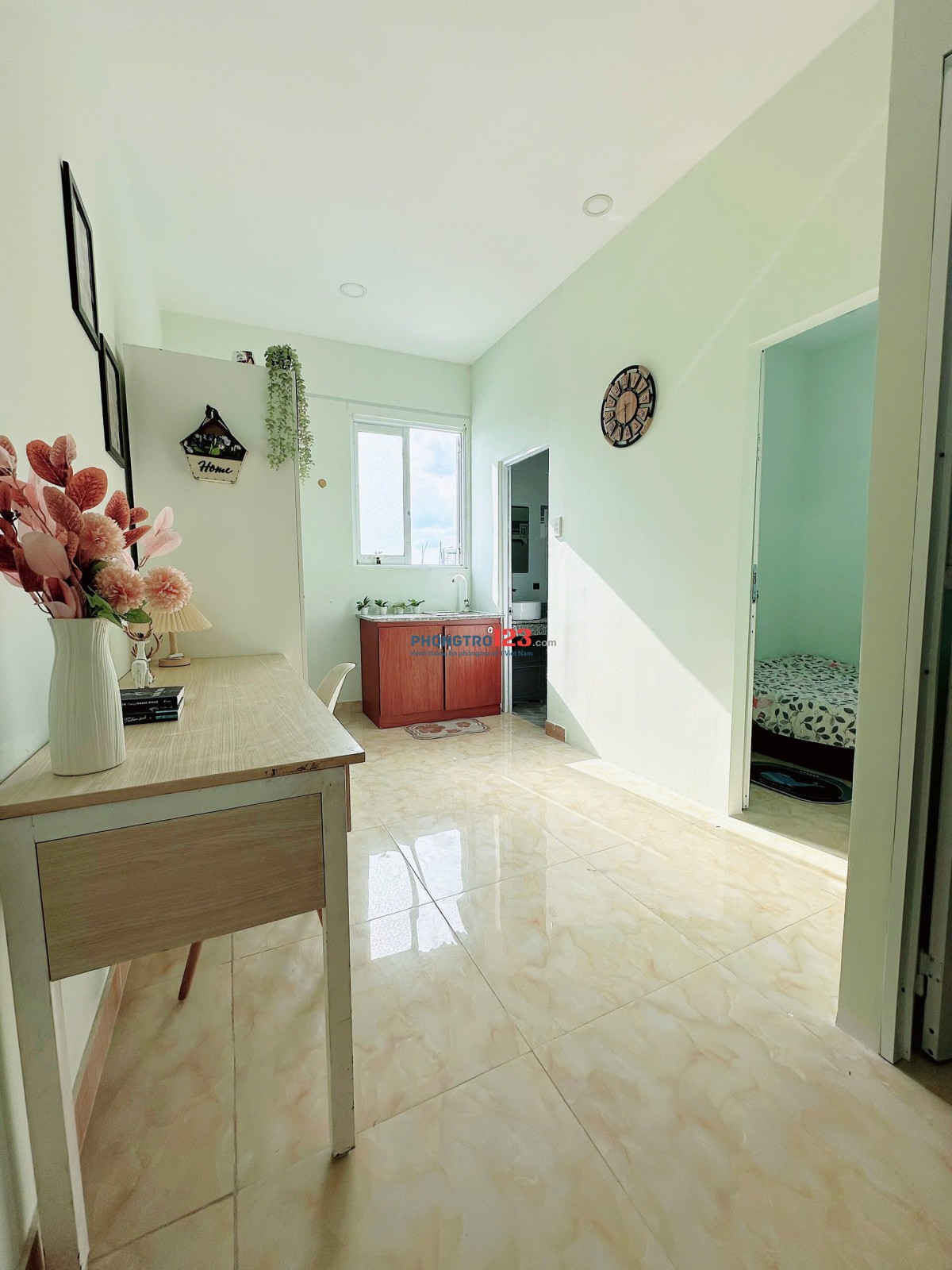 CHO THUÊ NGAY 2 PHÒNG NGỦ SIÊU XINH, ĐỦ NỘI THẤT, GẦN QUA SALA, MAI CHÍ THỌ, QUẬN 1 CHỈ 5TRX/THÁNG