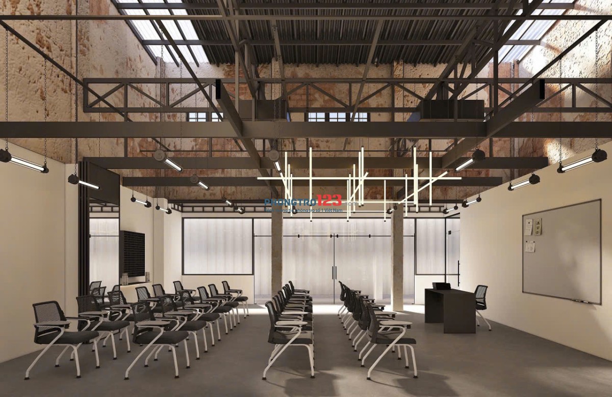 CHO THUÊ VĂN PHÒNG ĐẲNG CẤP HOÀNG DIỆU, QUẬN 4 - 131M² TRÀN NGẬP ÁNH SÁNG & CÂY XANH