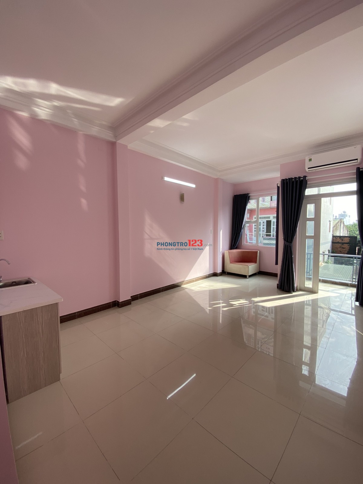 CĂN HỘ DỊCH VỤ 1PN 40M2 CHO THUÊ CHỈ 5,5TR/THÁNG DỌN VÀO Ở NGAY - ĐƯỜNG LÊ VĂN QUỚI