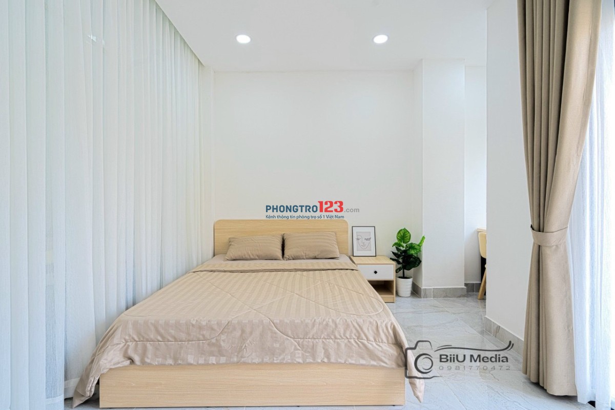 STUDIO VIEW BAN CÔNG – FULL NỘI THẤT – TÁCH BẾP