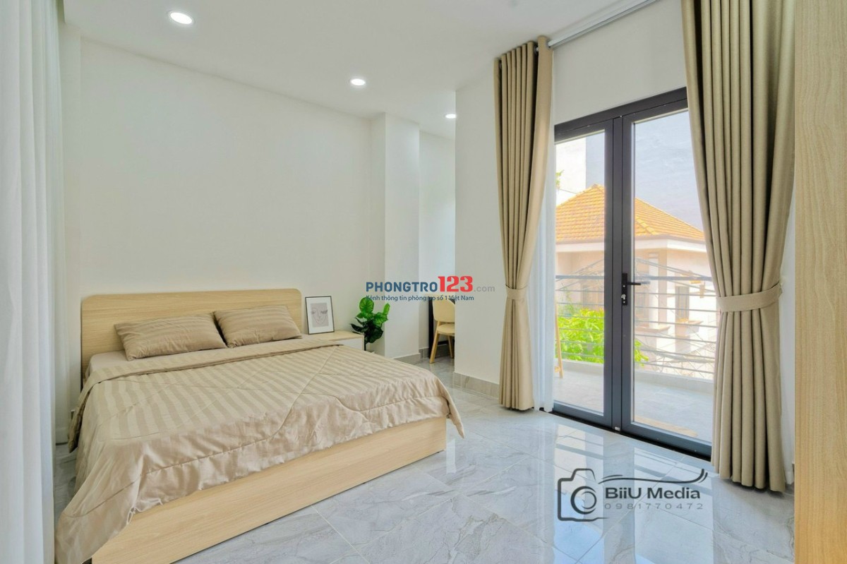 STUDIO VIEW BAN CÔNG – FULL NỘI THẤT – TÁCH BẾP