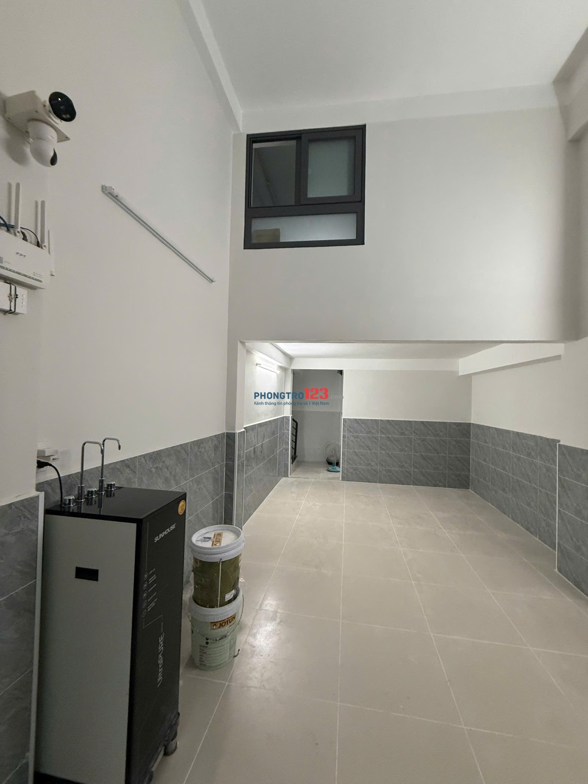 Phòng Mới xây Q.10 chính chủ giá 4.9tr gần ĐH Kinh Tế, BV Hòa Hảo có máy sấy, giặt...