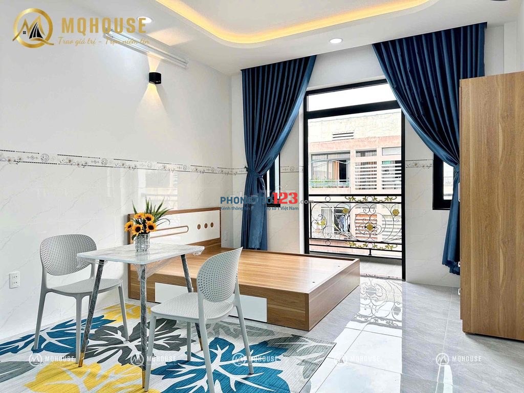 KHAI TRƯƠNG CĂN HỘ STUDIO BAN CÔNG - MÁY GIẶT RIÊNG - GẦN KHU CÔNG NGHIỆP TÂN BÌNH