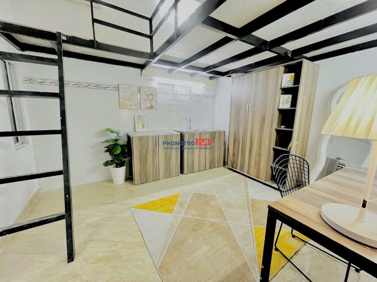 PHÒNG TRỌ GÁC XẾP ĐẦY ĐỦ NỘI THẤT