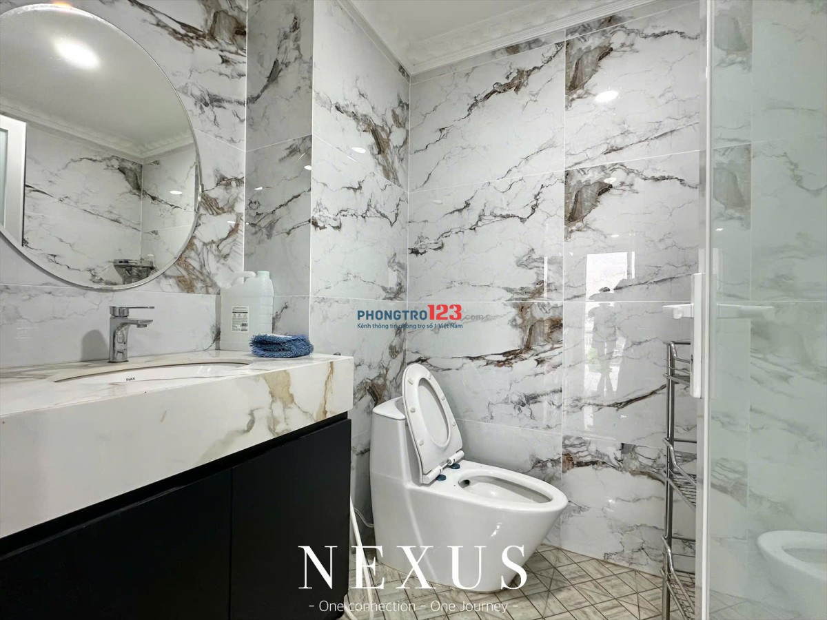 Cho thuê Căn hộ 60m2 dịch vụ cao cấp ngay Vincom Phan Văn Trị, mới xây Full Nội thất mới xây cao cấp