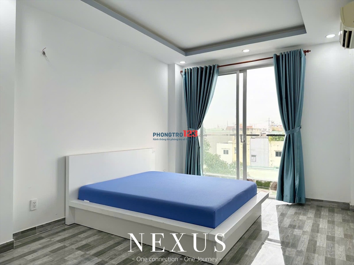 Cho thuê Căn hộ 60m2 dịch vụ cao cấp ngay Vincom Phan Văn Trị, mới xây Full Nội thất mới xây cao cấp