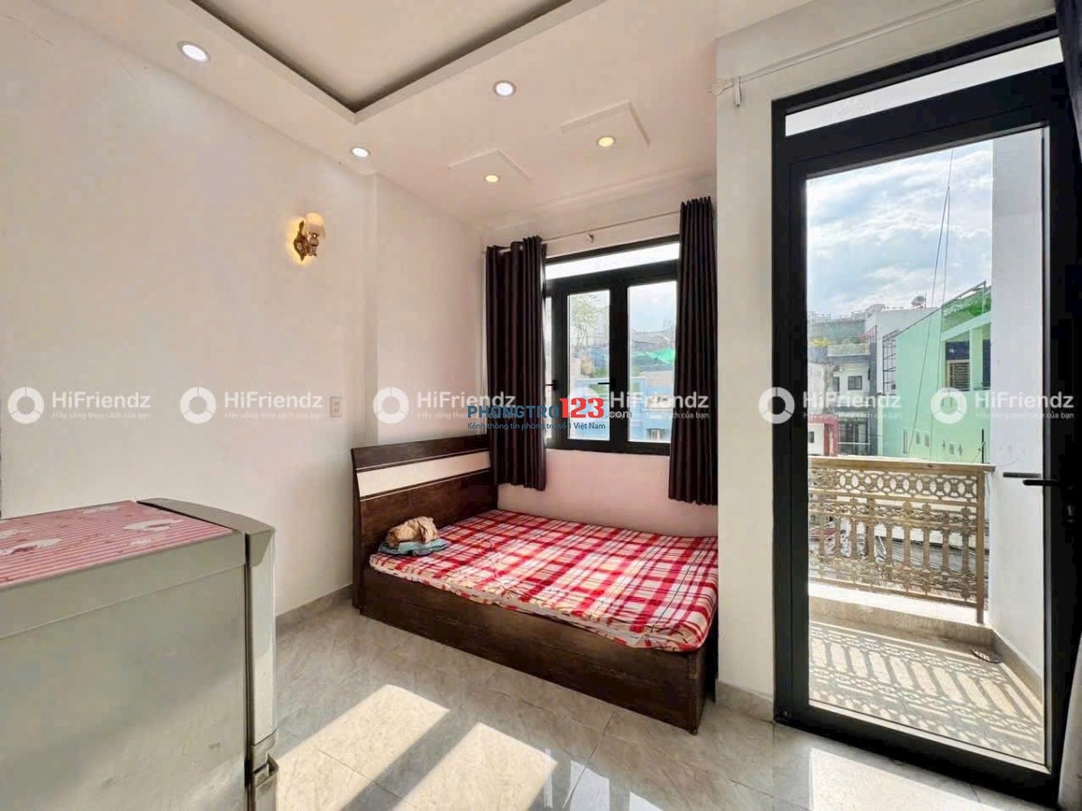 Phòng full nội thất – ban công thoáng – thang máy hiện đại ngay Quách Hữu Nghiêm Tân Phú